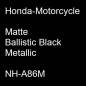 Preview: Honda-Motorcycle, Matte Ballistic Black Metallic, NH-A86M.